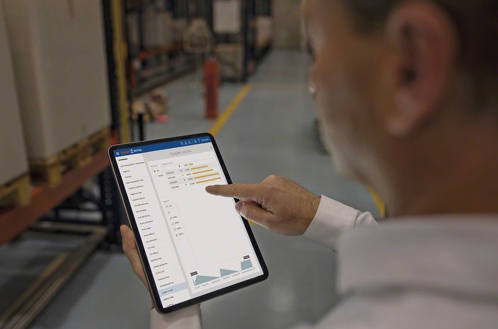 El módulo Supply Chain Analytics de Easy WMS permite identificar futuras ineficiencias en la cadena de suministro