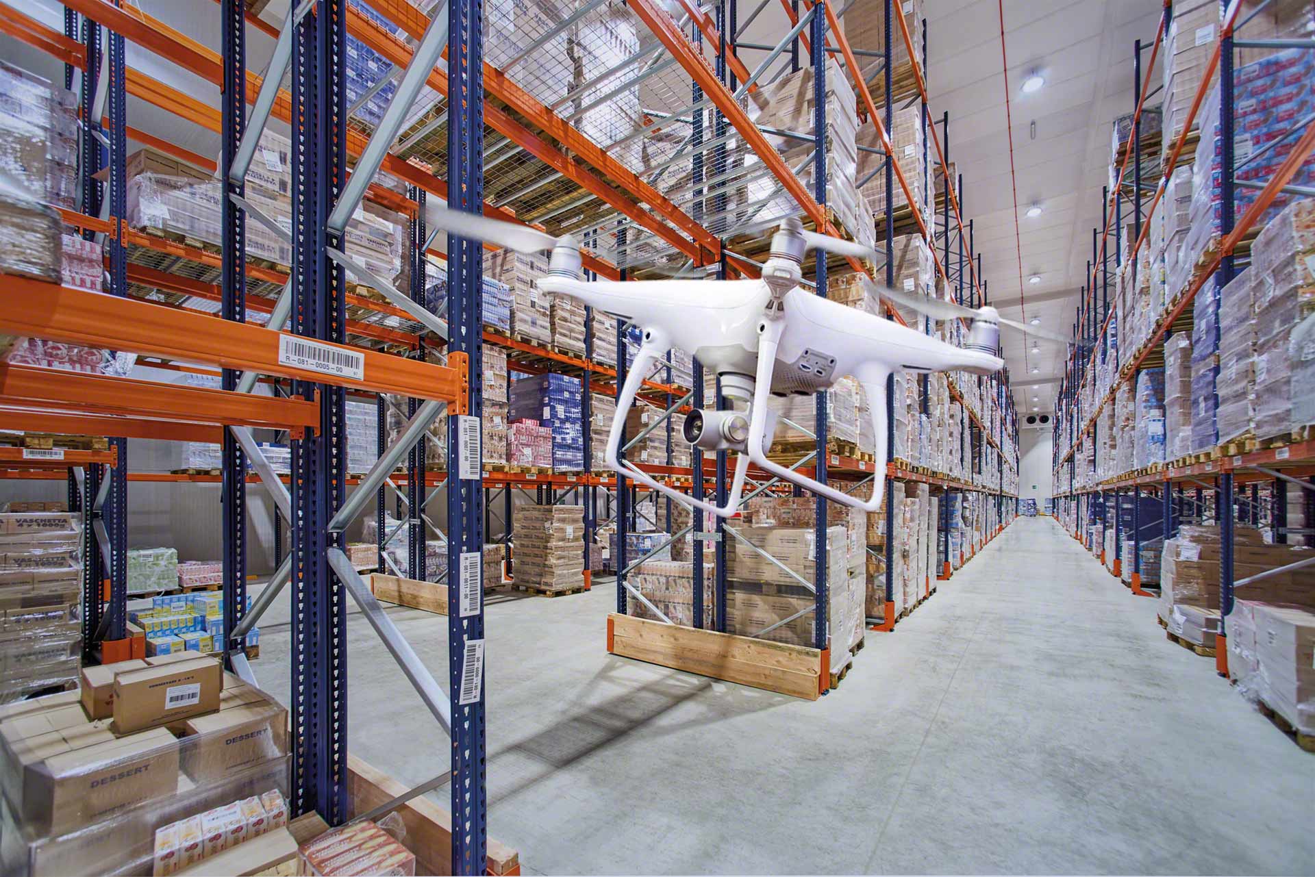 Gestionar el inventario mediante el uso de drones ayuda a obtener un control del stock eficiente