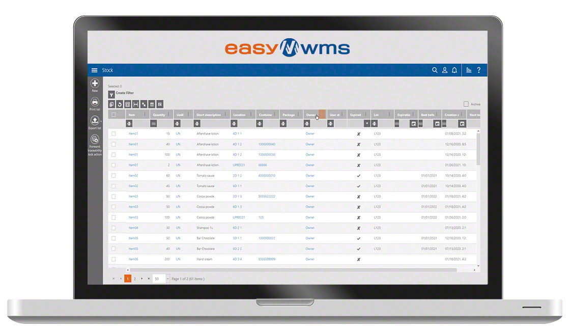 Un SGA como Easy WMS facilita el almacenamiento de producto y elimina los costes asociados al stock sobredimensionado