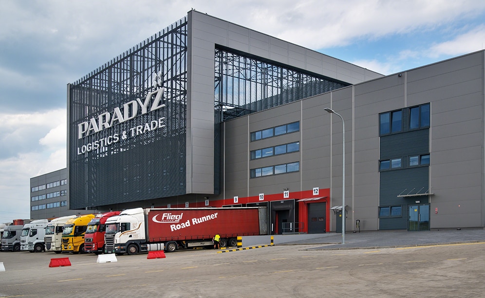 Mecalux ha proyectado para Ceramika Paradyż una bodega automática autoportante con capacidad para más de 20.200 estibas