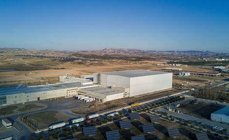 La capacidad de almacenaje total de las dos cámaras construidas en las fases 1 y 2 es de 63.000 estibas