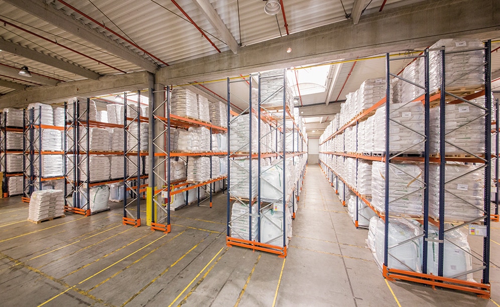 La nueva bodega de Sedis Logistics de 11.000 m² tiene capacidad para más de 10.000 estibas de distintas medidas