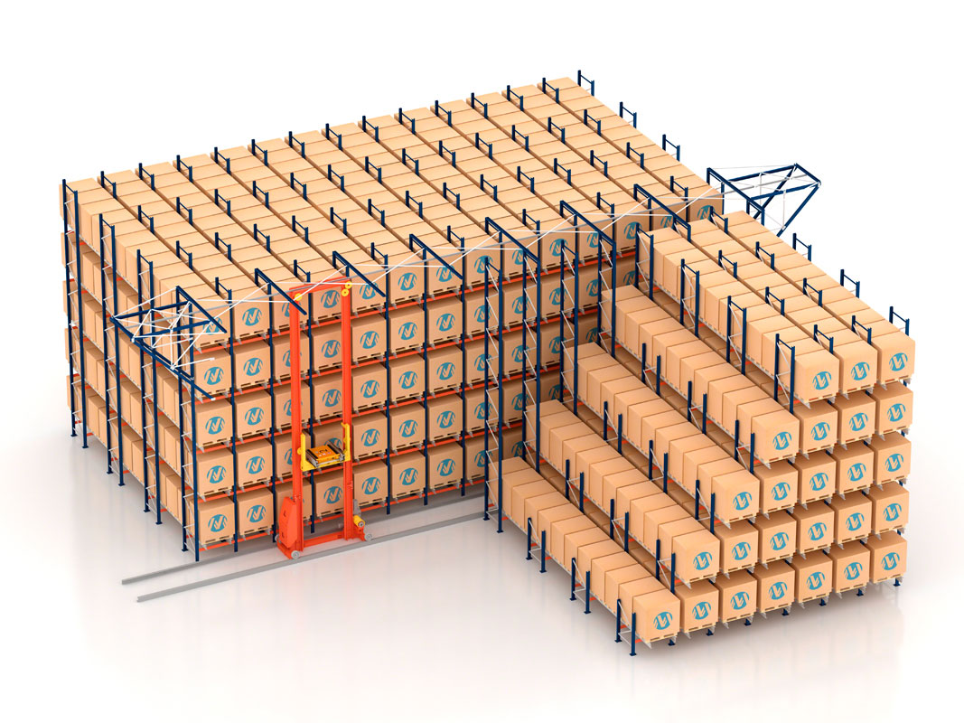 Nueva gama de transelevadores ligeros para Pallet Shuttle de hasta 9 metros de altura