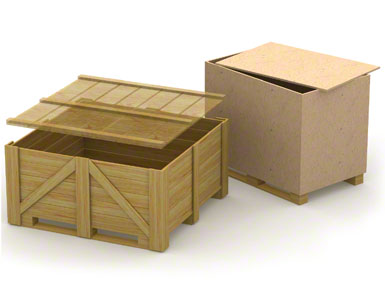 Las vigas inferiores de los contenedores de madera pueden ser débiles y poco resistentes ya que suelen emplearse para un solo envío sin retorno.