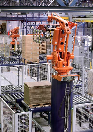 Robot antropomórfico para la manipulación de estibas.