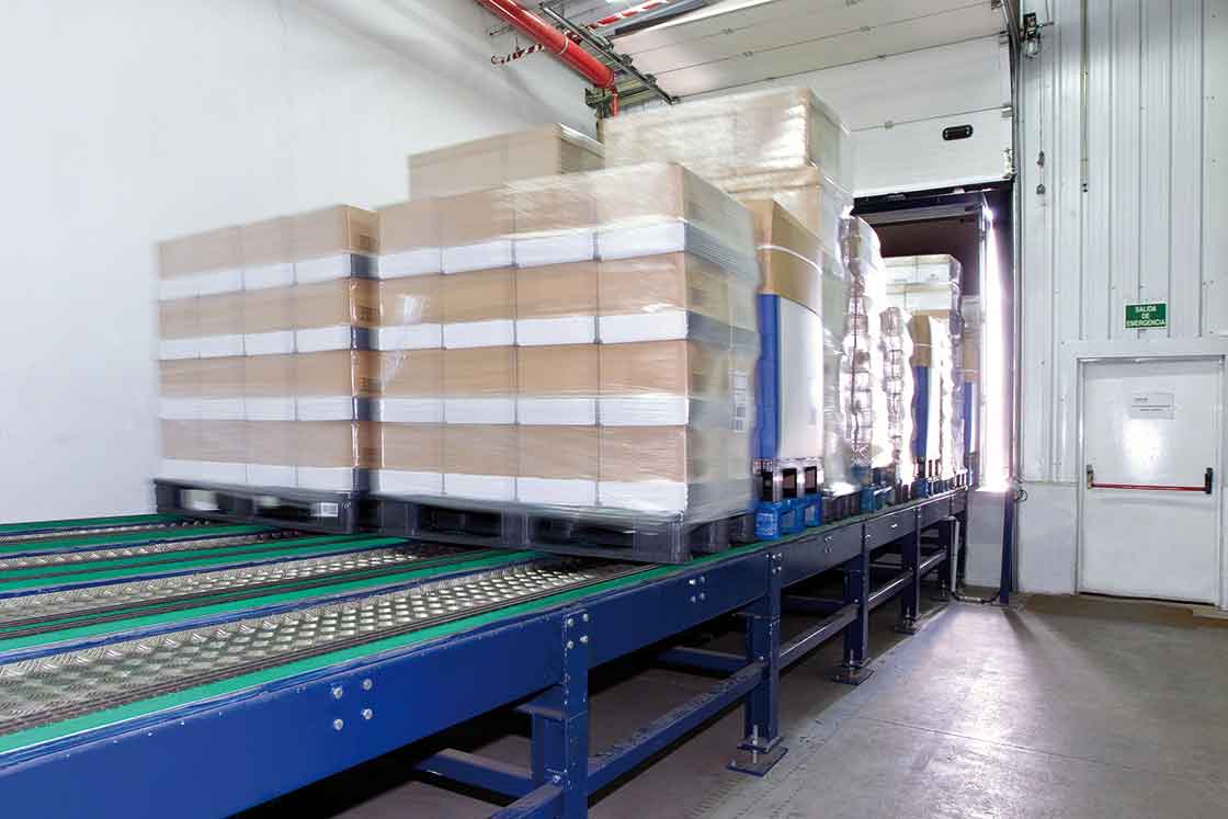 Las plataformas de carga automática permiten acelerar todo el proceso de expedición de mercancías