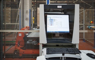 The WMS is tested in the implementation phase in the warehouse