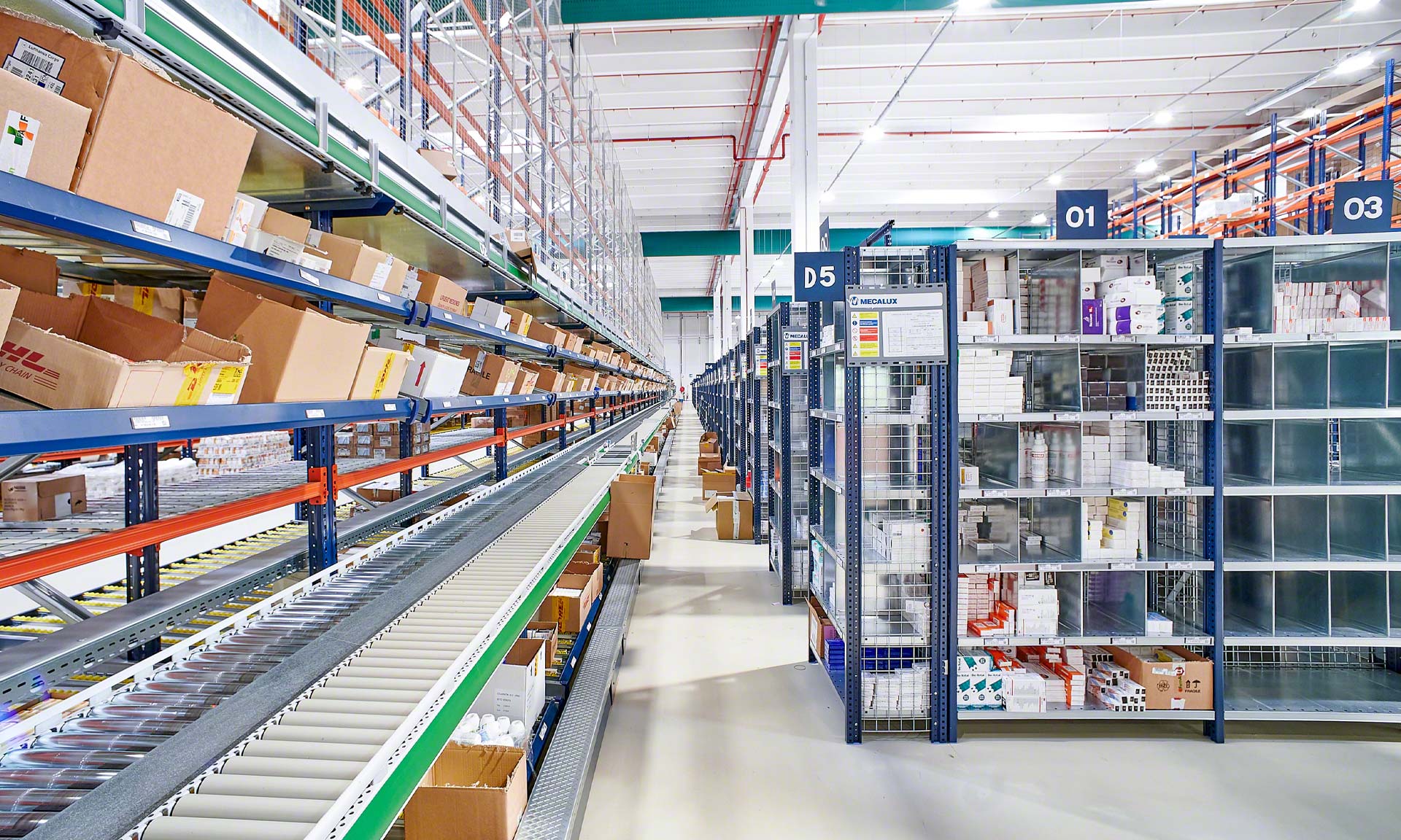 El distribuidor farmacéutico Admenta amplía su bodega omnicanal en Italia El distribuidor farmacéutico Admenta amplía su bodega omnicanal en Italia