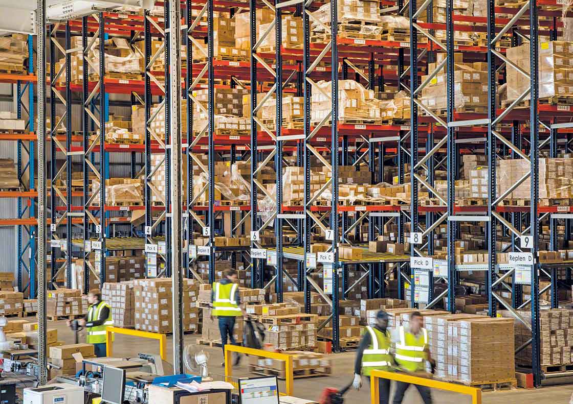 El stock de seguridad sobredimensionado puede ocupar un espacio muy valioso en el almacén