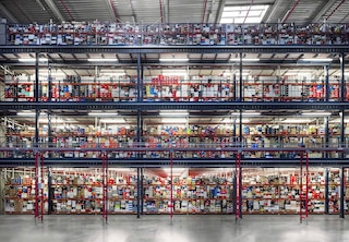 Multi-tier shelving is a multi-level conventional storage solution Multi-tier shelving is a multi-level conventional storage solution