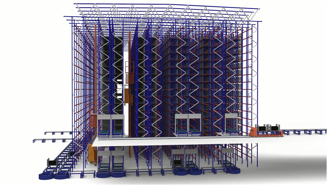 Innovación y tecnología al servicio de la logística de Michelin en su bodega automatizada Innovación y tecnología al servicio de la logística de Michelin en su bodega automatizada