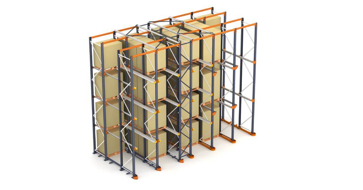 Racks drive-in: el almacenamiento de tarimas por acumulación Racks drive-in: el almacenamiento de tarimas por acumulación