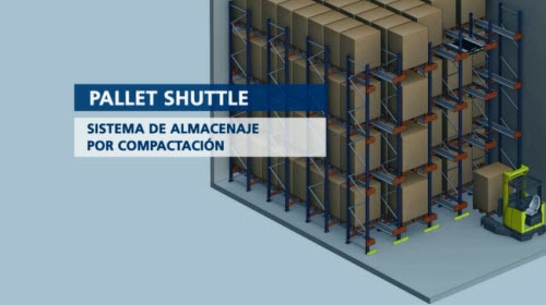 Pallet Shuttle: almacenaje compacto semi automático Pallet Shuttle: almacenaje compacto semi automático