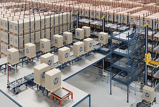 El 4-Way Pallet Shuttle dinamiza la gestión de cargas en bodegas de alta rotación
