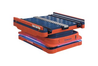 El AMR 1500 con transportador ha sido desarrollado para el transporte interno de estibas