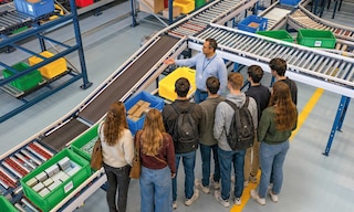 ‘Learning factory’ en logística: experiencia práctica en un almacén automatizado