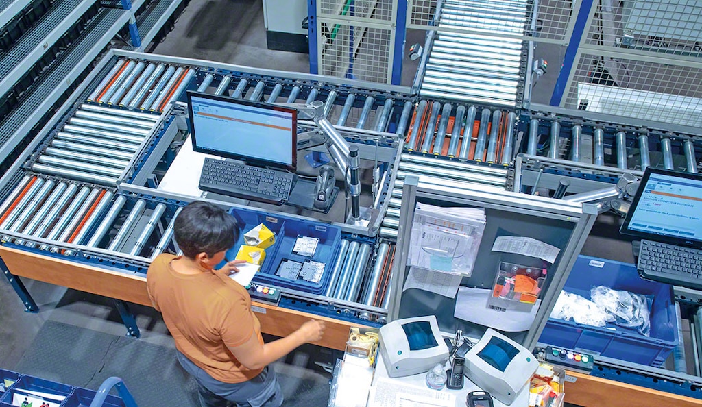 Las líneas de pedido por operario son una métrica útil para medir la productividad de la bodega