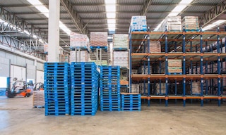 Las estibas reutilizables pueden emplearse para trasladar y estabilizar mercancías varias veces