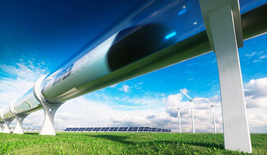 El hyperloop podría consolidarse como una alternativa de bajo costo al transporte de larga distancia