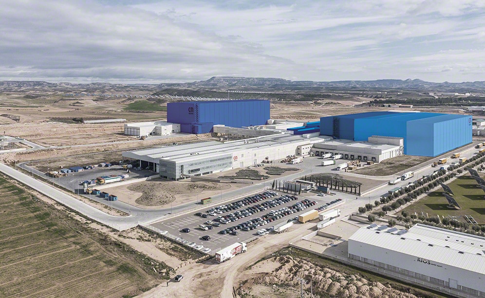 Centro logístico de Congelados de Navarra en Fustiñana