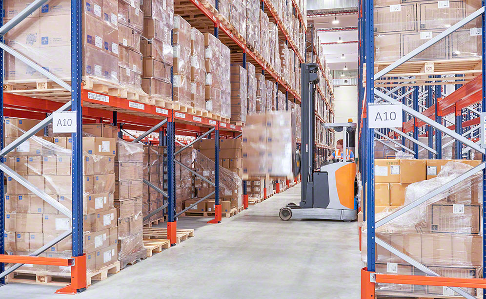 Estanterías selectivas para productos médicos de Medline