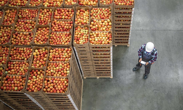 Centro logístico del operador 3PL Megafin en Colombia con Easy WMS