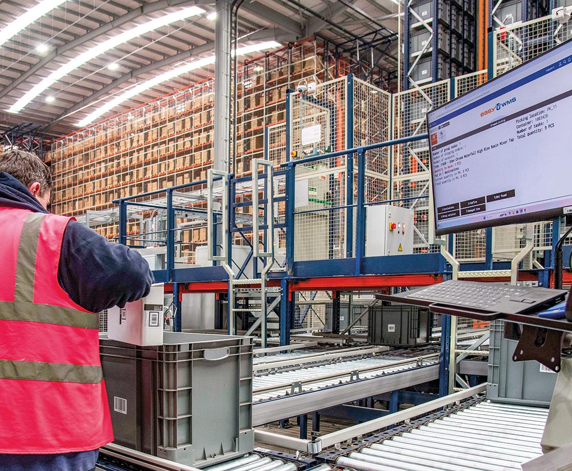 El software Easy WMS dirige los tres almacenes automatizados de Bathroom Mountain El software Easy WMS dirige los tres almacenes automatizados de Bathroom Mountain