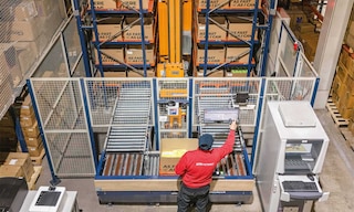 Get Impressed optimiza su logística con un sistema miniload en Turín