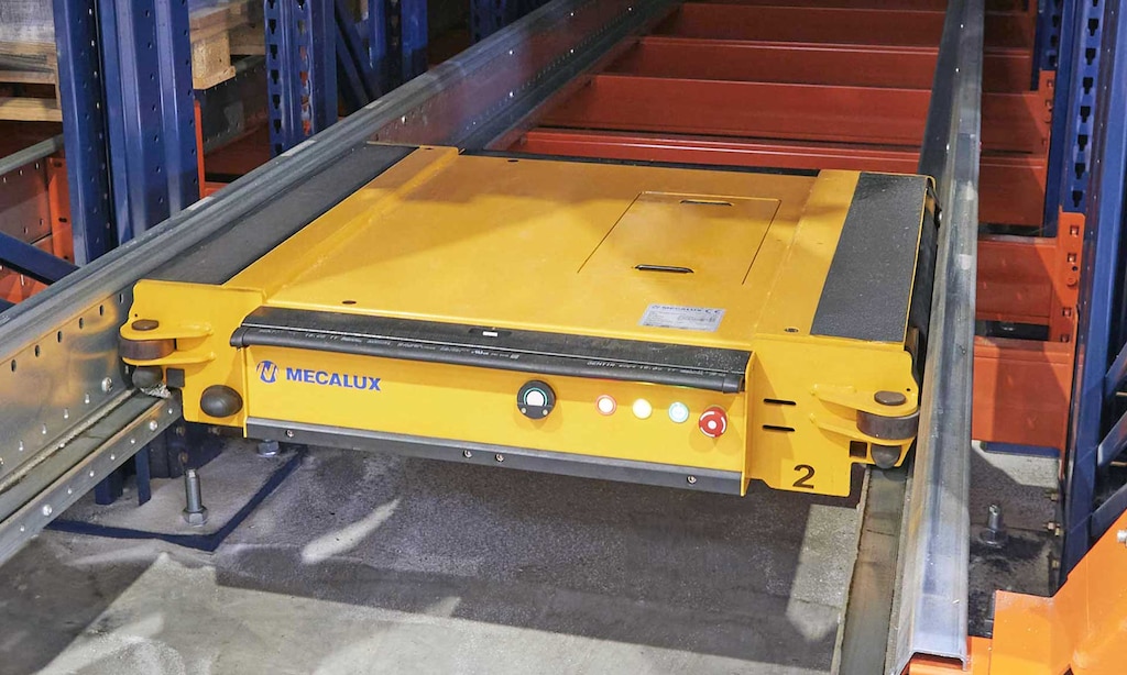 Bodega de la distribuidora Goya en Toledo (España)