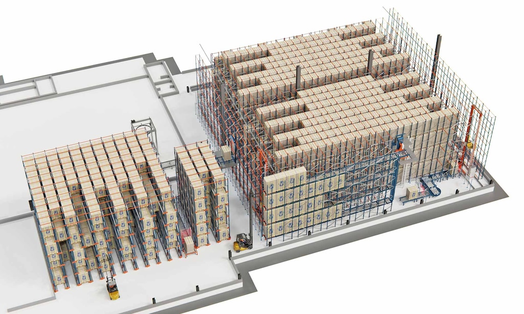 Nuevo almacén automatizado de Melvit en Polonia destinado a la gestión de avena en hojuelas