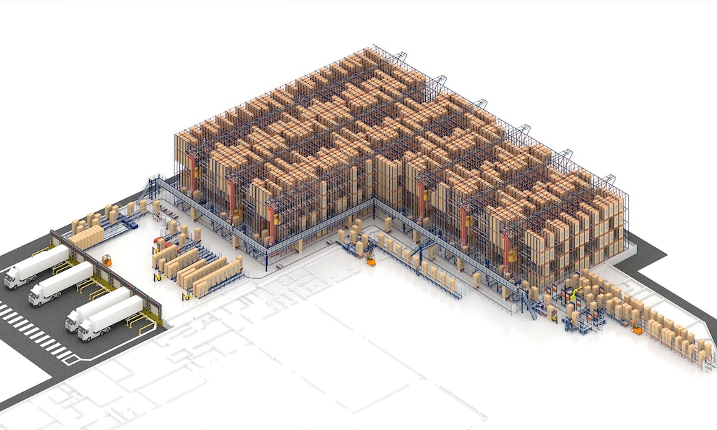 Nuevo almacén automatizado de PepsiCo Polska equipado con soluciones de Mecalux