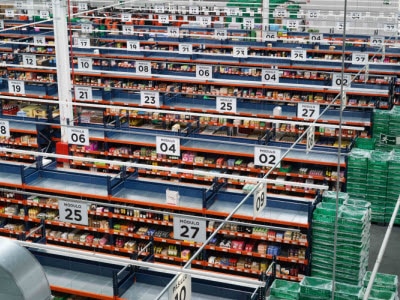 Mercadona estrena supermercado online con estanterías para picking de Mecalux
